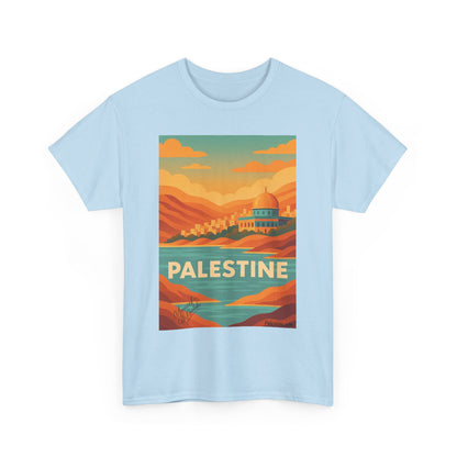 T-shirt Palestine - "Palestine Eternelle" - Impression Devant