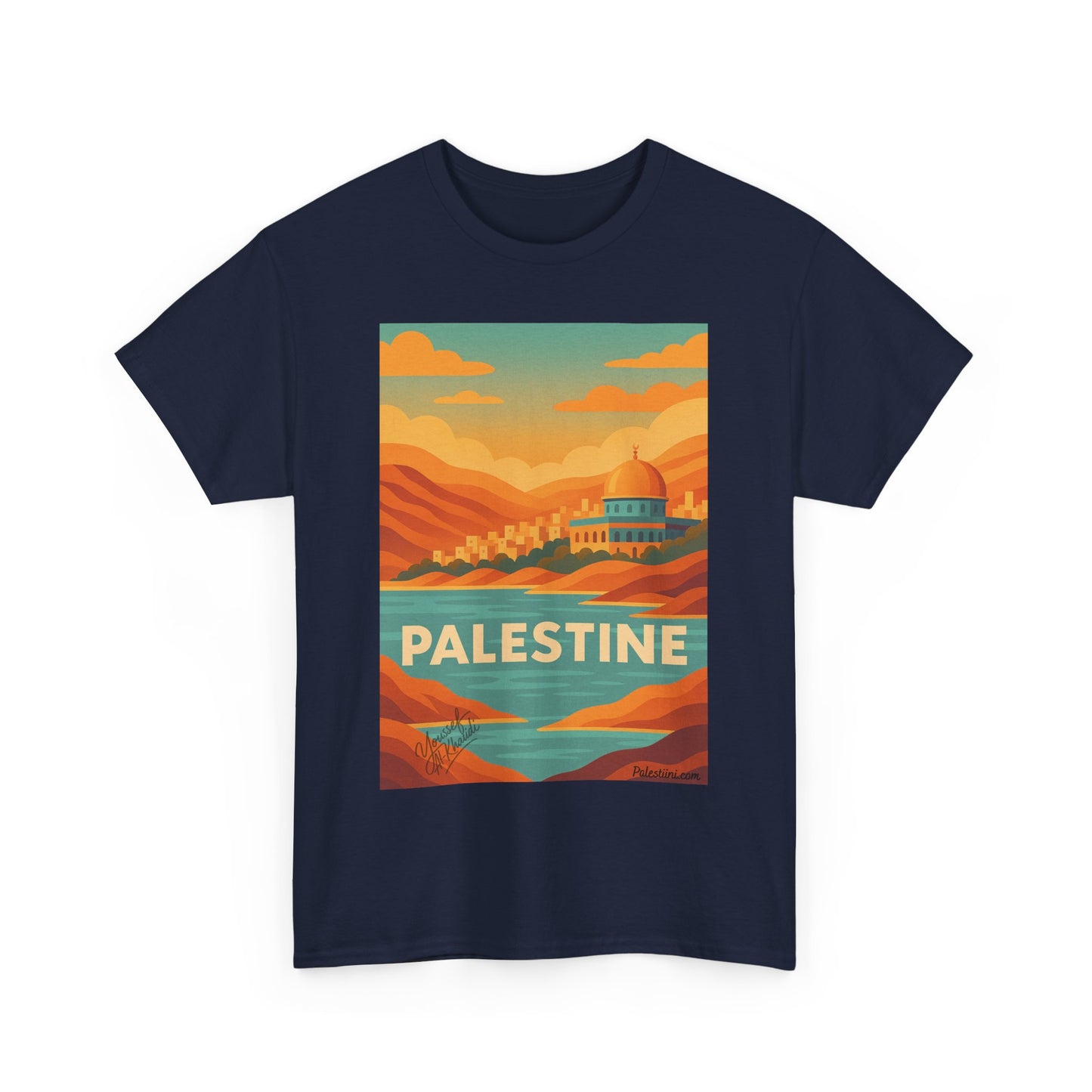 T-shirt Palestine - "Palestine Eternelle" - Impression Devant