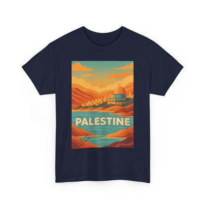 T-shirt Palestine - "Palestine Eternelle" - Impression Devant