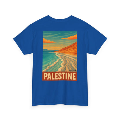 T-shirt Palestine - "Reflets de Palestine" - Impression Dos