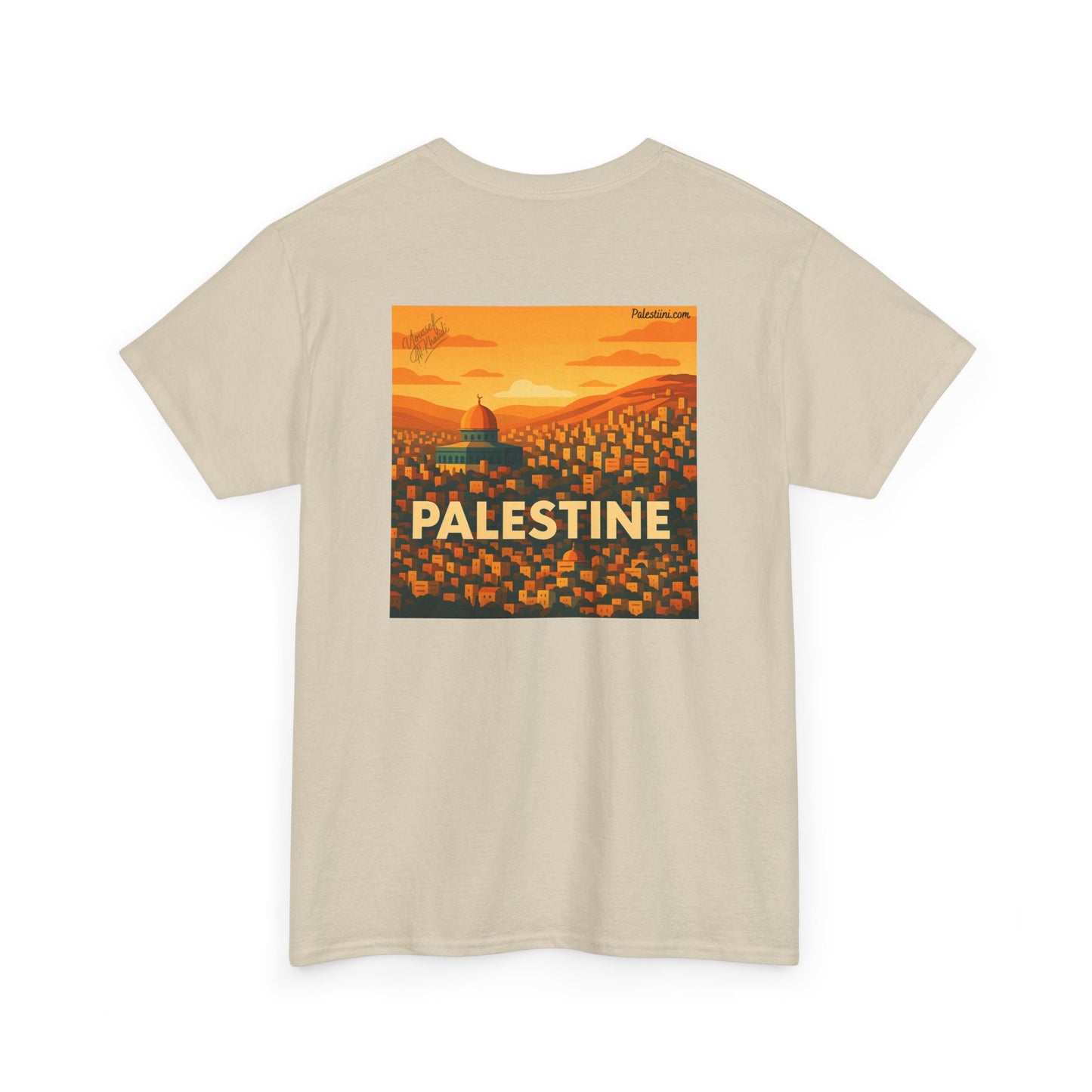 Maillot de la Palestine - "Jérusalem" - Impression Dos