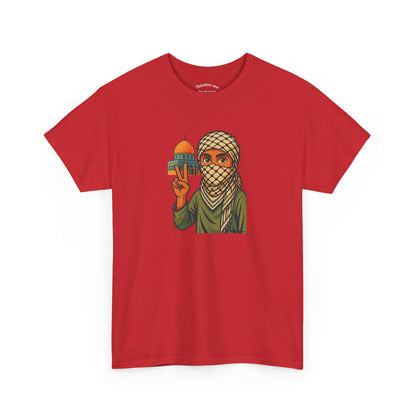 Vêtement Palestine - "Paix & Héritage" - Impression Devant Transparent