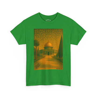 T-shirt Palestine - "Al-Aqsa, racine d’un peuple" - Impression Avant