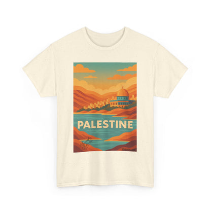 T-shirt Palestine - "Palestine Eternelle" - Impression Devant