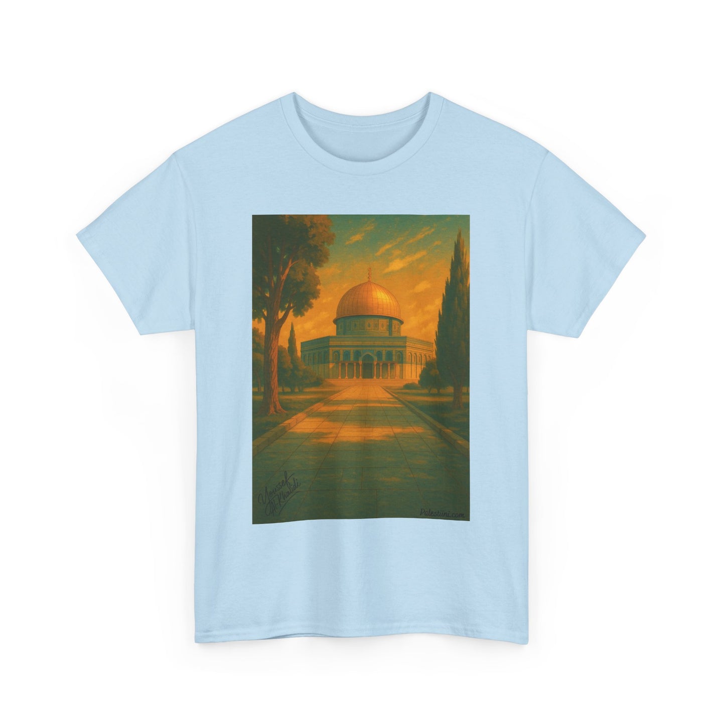 T-shirt Palestine - "Al-Quds Eternelle" - Impression Devant