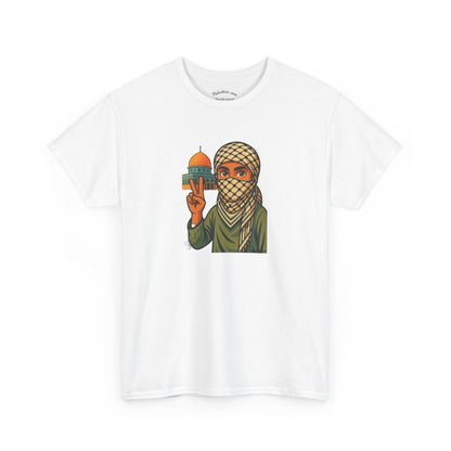 Vêtement Palestine - "Paix & Héritage" - Impression Devant Transparent