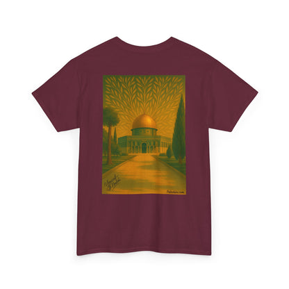 Palestine maillot - "Al-Aqsa, racine d’un peuple" - Impression Dos