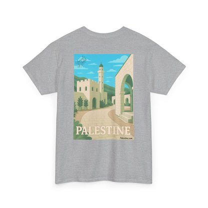 T-shirt Palestine - "Ruelle de Jerusalem" - Impression Dos