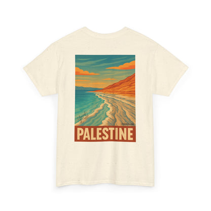 T-shirt Palestine - "Reflets de Palestine" - Impression Dos