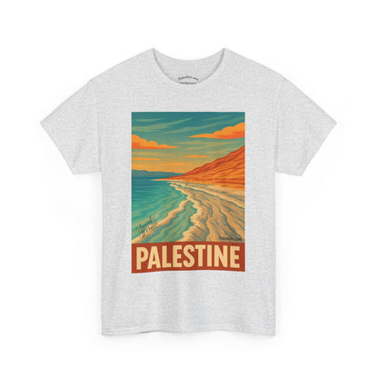 T-shirt Palestine - "Reflets de Palestine" - Impression Devant