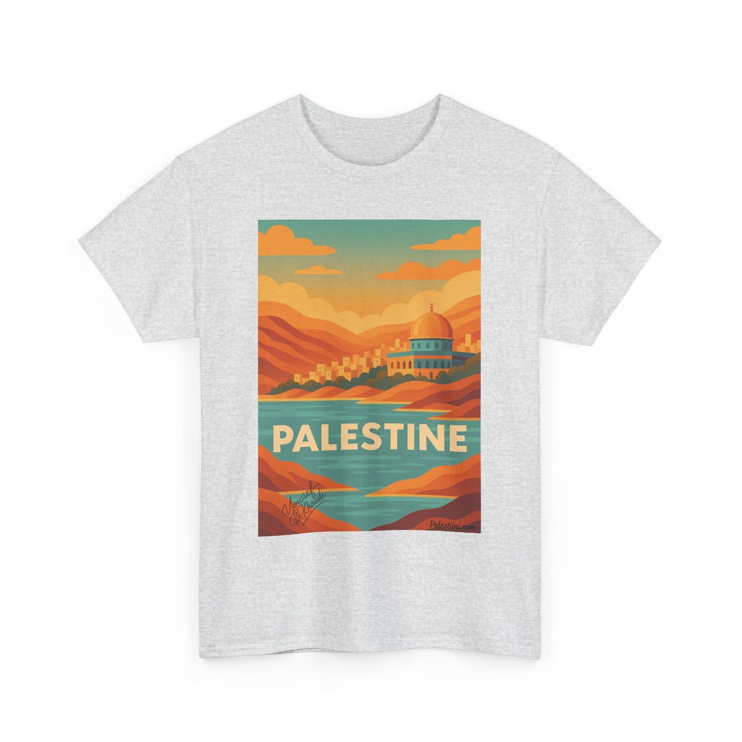 T-shirt Palestine - "Palestine Eternelle" - Impression Devant