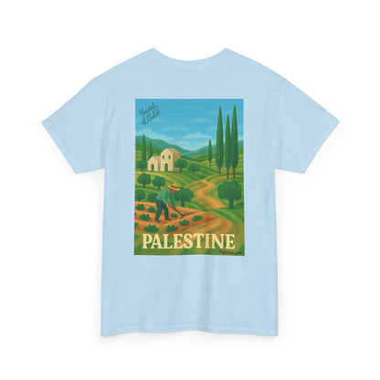 T-shirt Palestine - "Les Gardiens de la Terre" - Impression Dos