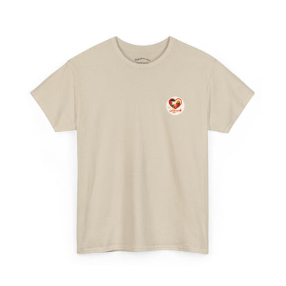 T-shirt Palestine - "Fi qalbi Filastine" - Impression Coeur