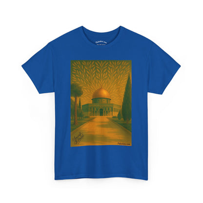 T-shirt Palestine - "Al-Aqsa, racine d’un peuple" - Impression Avant