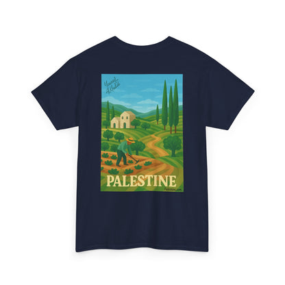 T-shirt Palestine - "Les Gardiens de la Terre" - Impression Dos