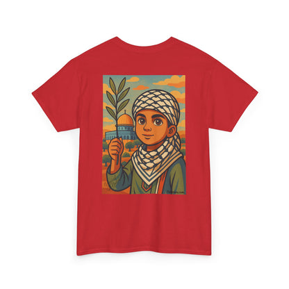 T-shirt Palestine - "Enfant de Palestine" - Impression Dos