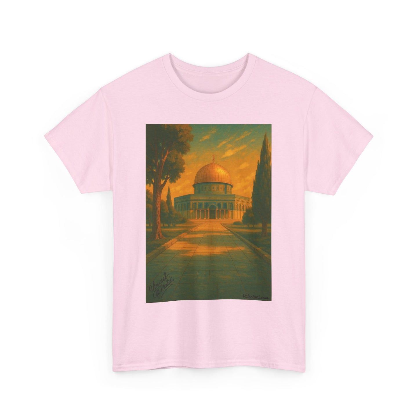 T-shirt Palestine - "Al-Quds Eternelle" - Impression Devant