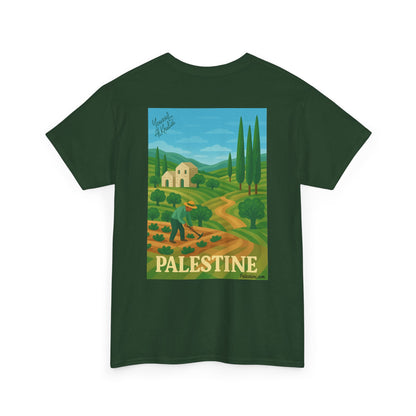 T-shirt Palestine - "Les Gardiens de la Terre" - Impression Dos