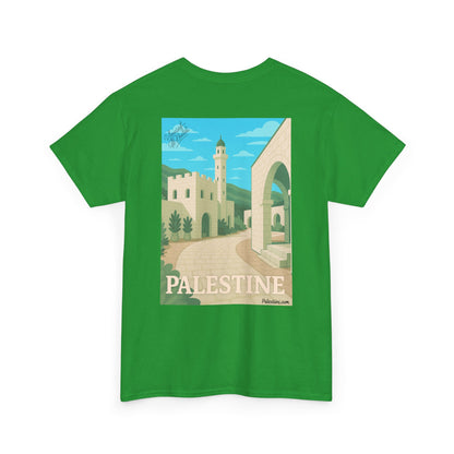 T-shirt Palestine - "Ruelle de Jerusalem" - Impression Dos