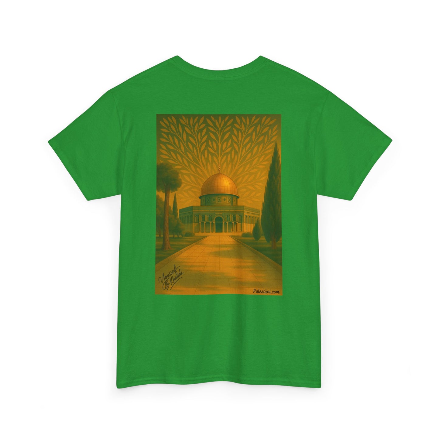 Palestine maillot - "Al-Aqsa, racine d’un peuple" - Impression Dos