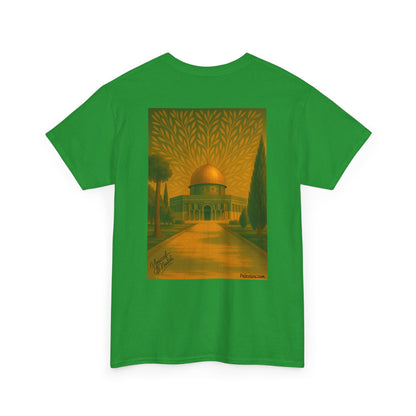 Palestine maillot - "Al-Aqsa, racine d’un peuple" - Impression Dos