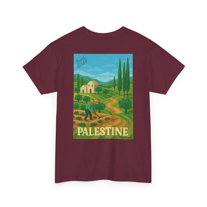 T-shirt Palestine - "Les Gardiens de la Terre" - Impression Dos