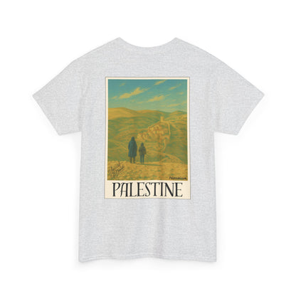 T-shirt Palestine homme - "Nos terres perdues" - Impression Dos