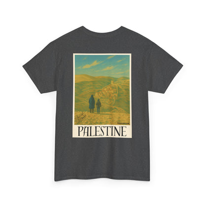 T-shirt Palestine homme - "Nos terres perdues" - Impression Dos