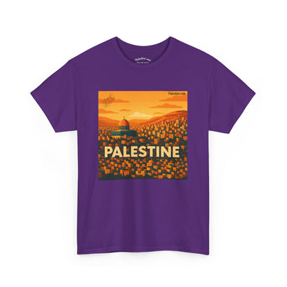 T-shirt Palestine femme - "Jérusalem" - Impression Devant