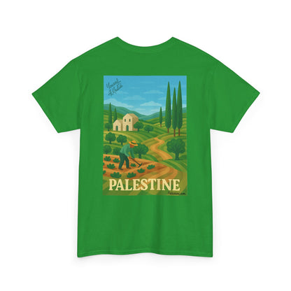 T-shirt Palestine - "Les Gardiens de la Terre" - Impression Dos