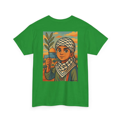 T-shirt Palestine - "Enfant de Palestine" - Impression Dos