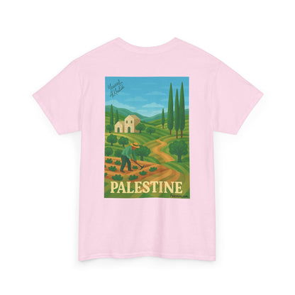 T-shirt Palestine - "Les Gardiens de la Terre" - Impression Dos