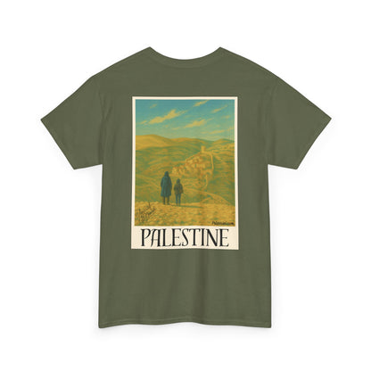 T-shirt Palestine homme - "Nos terres perdues" - Impression Dos