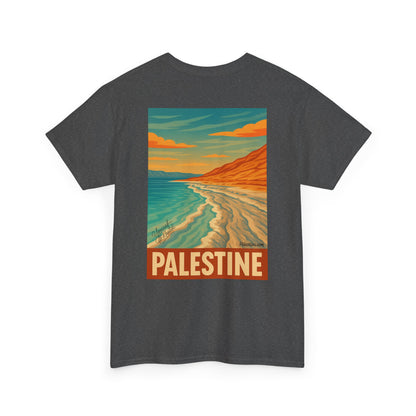 T-shirt Palestine - "Reflets de Palestine" - Impression Dos