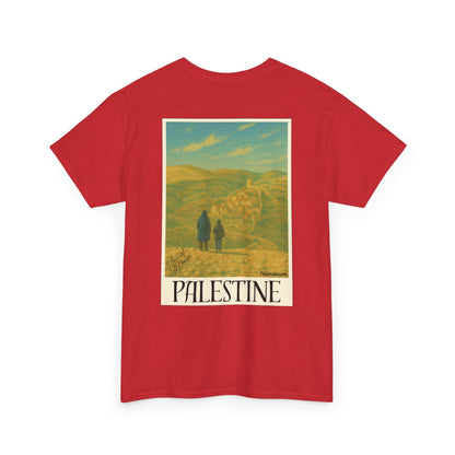 T-shirt Palestine homme - "Nos terres perdues" - Impression Dos
