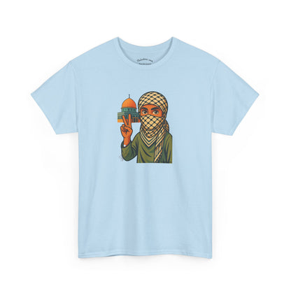 Vêtement Palestine - "Paix & Héritage" - Impression Devant Transparent