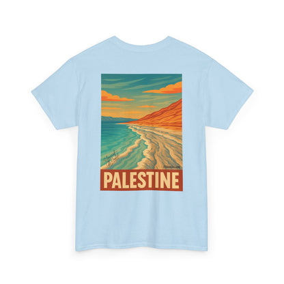 T-shirt Palestine - "Reflets de Palestine" - Impression Dos
