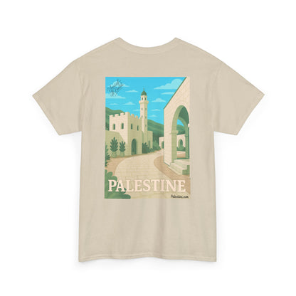T-shirt Palestine - "Ruelle de Jerusalem" - Impression Dos