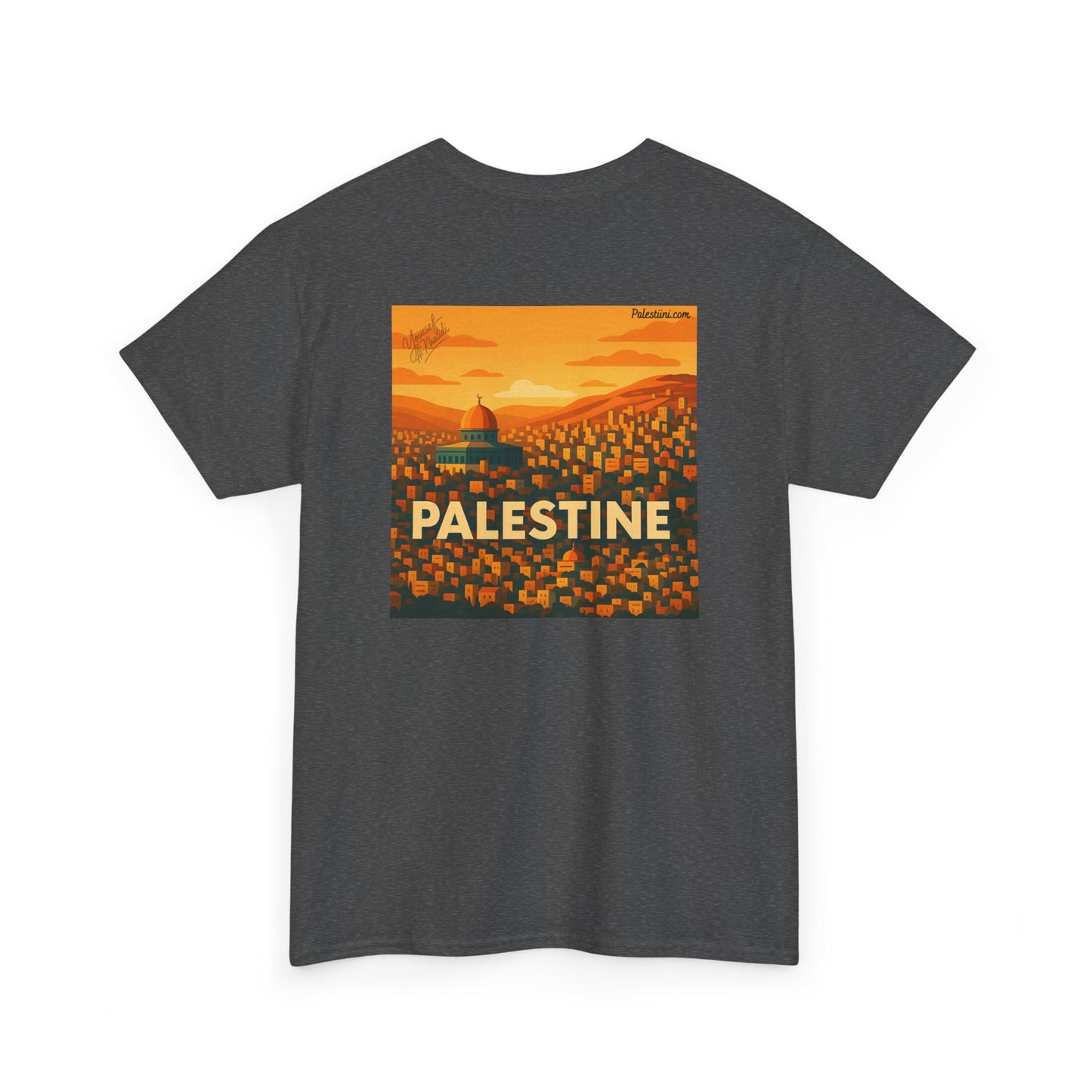 Maillot de la Palestine - "Jérusalem" - Impression Dos