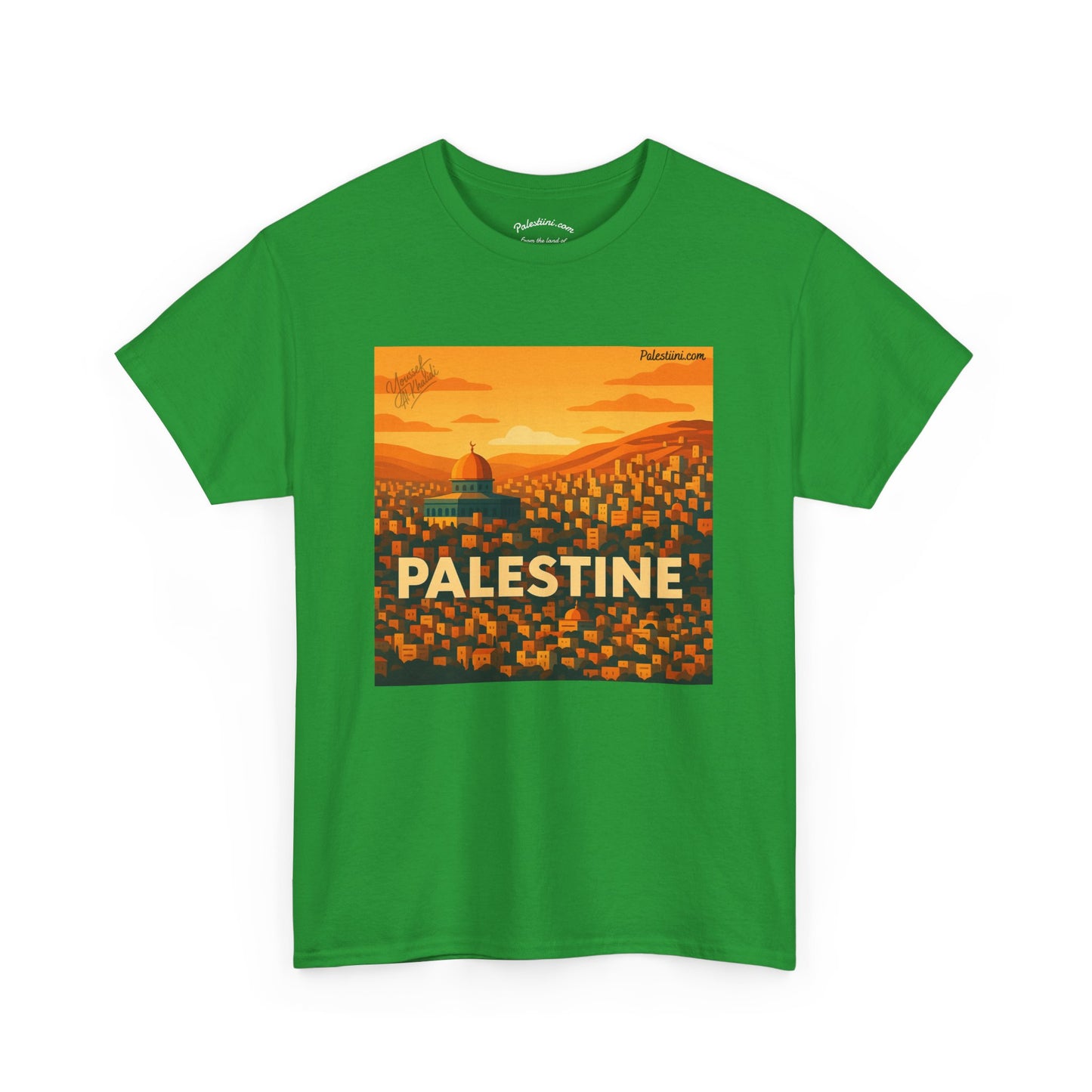T-shirt Palestine femme - "Jérusalem" - Impression Devant