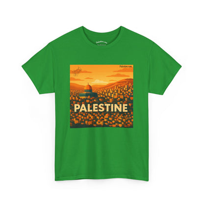 T-shirt Palestine femme - "Jérusalem" - Impression Devant
