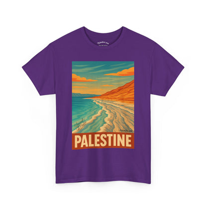 T-shirt Palestine - "Reflets de Palestine" - Impression Devant
