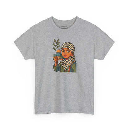 T-shirt Palestine - "Les Innocents de Jérusalem" - Impression Devant Transparent