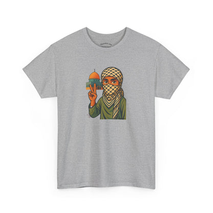 Vêtement Palestine - "Paix & Héritage" - Impression Devant Transparent