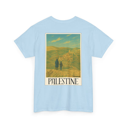 T-shirt Palestine homme - "Nos terres perdues" - Impression Dos