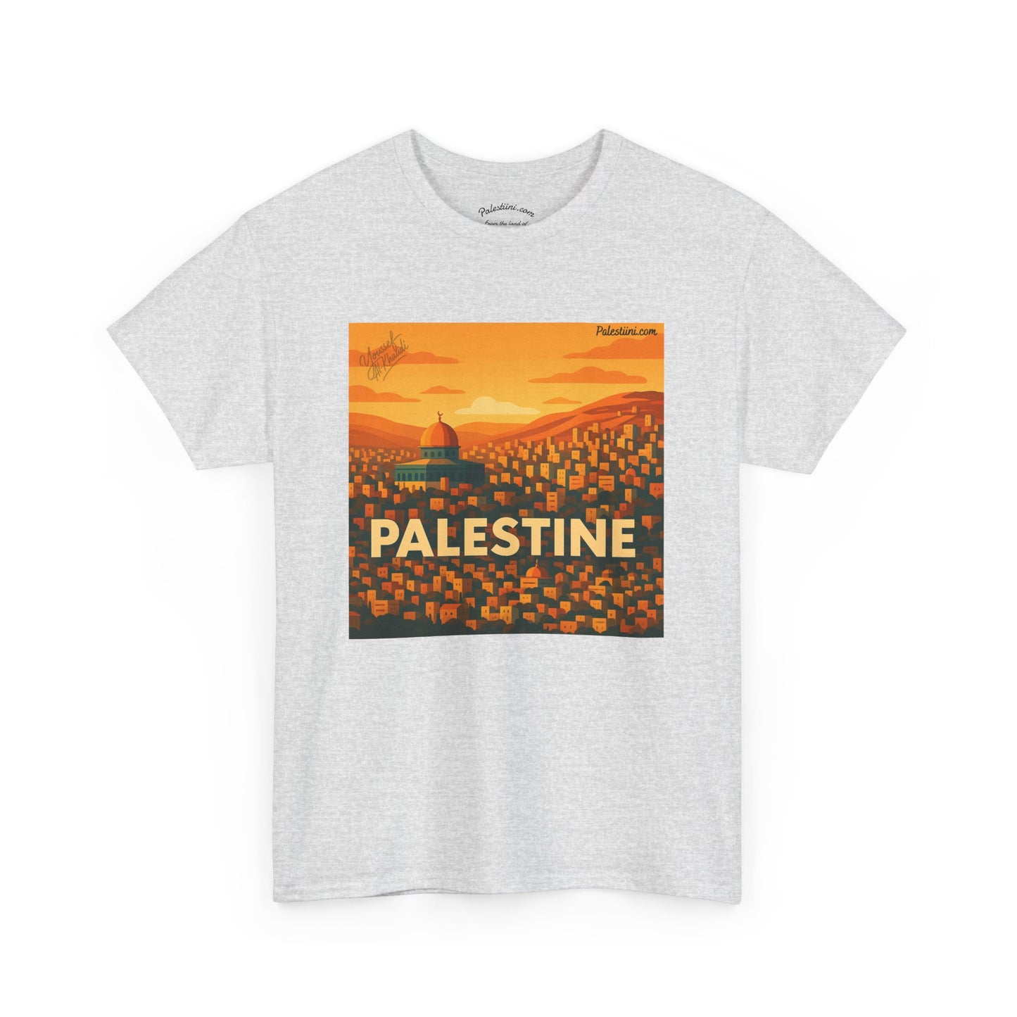 T-shirt Palestine femme - "Jérusalem" - Impression Devant