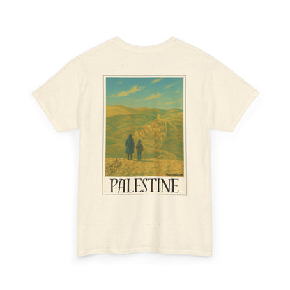 T-shirt Palestine homme - "Nos terres perdues" - Impression Dos