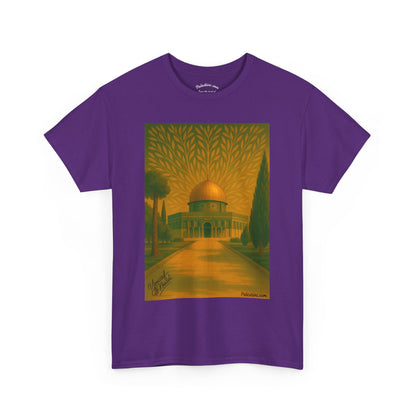 T-shirt Palestine - "Al-Aqsa, racine d’un peuple" - Impression Avant