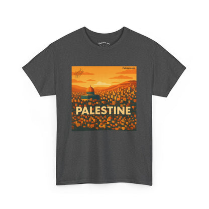 T-shirt Palestine femme - "Jérusalem" - Impression Devant