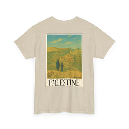 T-shirt Palestine homme - "Nos terres perdues" - Impression Dos